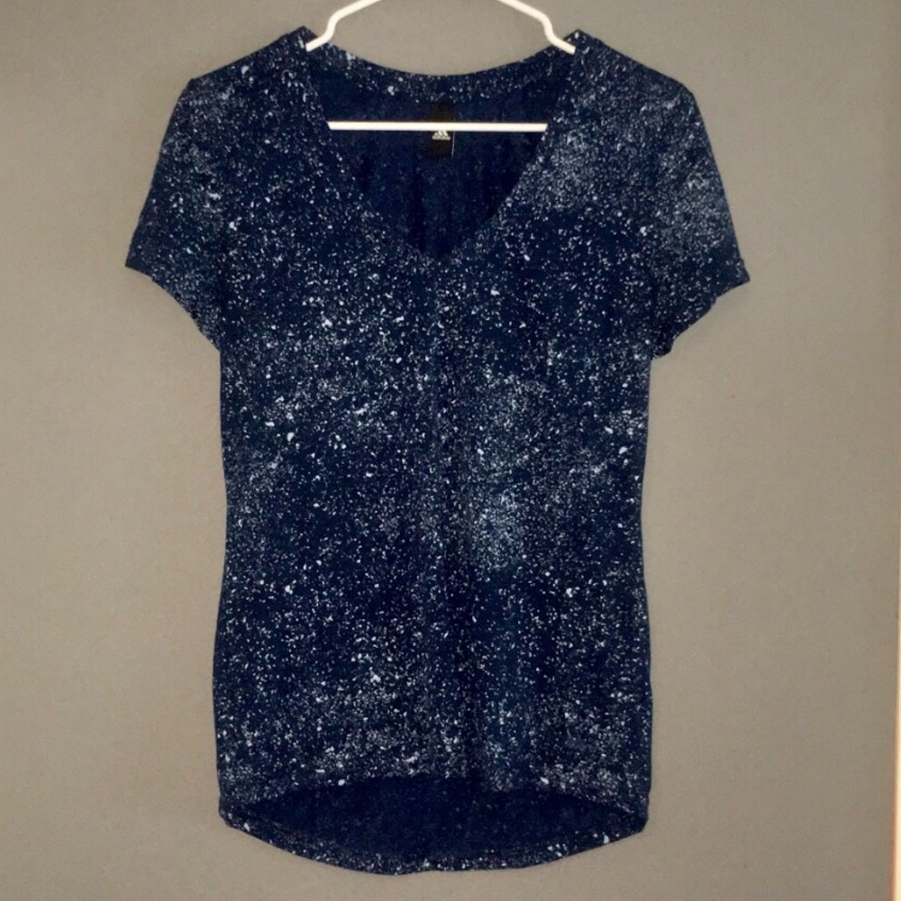 ADIDAS v-neck Workout Top